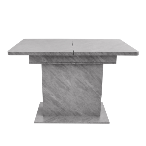 Erweiterbarer rechteckiger Esstisch mit Stauraum-OKWISH