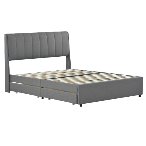 Polsterbetten mit beidseitiger Rückenlehne-OKWISH
