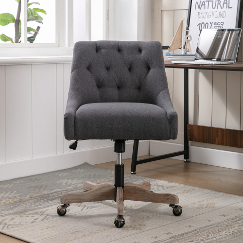 COOLMORE Swivel Shell Chair for Living Room/ Modern Leisure office Chair 