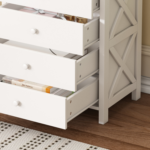 Holzpritschenbett mit Aufbewahrungsfunktion-OKWISH