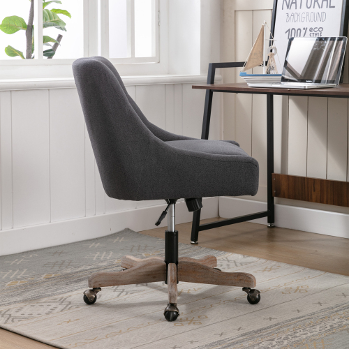 COOLMORE Swivel Shell Chair for Living Room/ Modern Leisure office Chair 