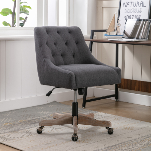 COOLMORE Swivel Shell Chair for Living Room/ Modern Leisure office Chair 