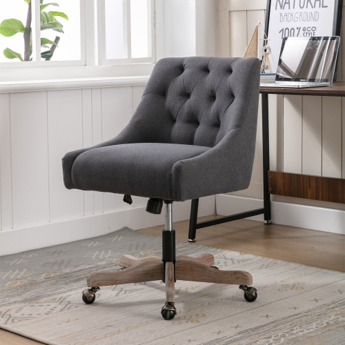 COOLMORE Swivel Shell Chair for Living Room/ Modern Leisure office Chair 