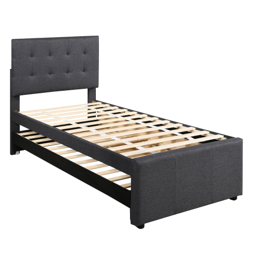 Doppelbett mit verstellbarem Kopfteil-OKWISH