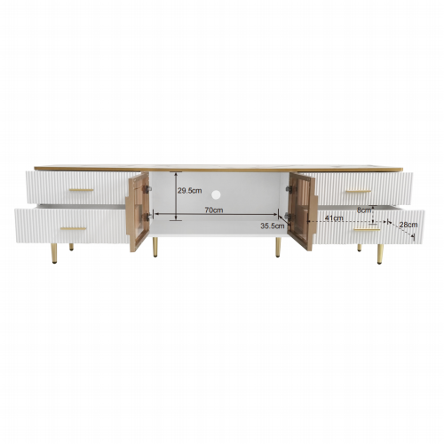 TV-Schrank in Marmoroptik-OKWISH