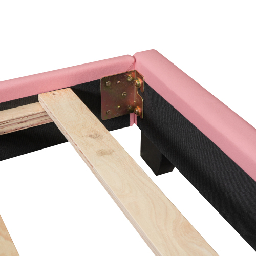 Regenbogenförmiges gepolstertes Kinderbett-OKWISH