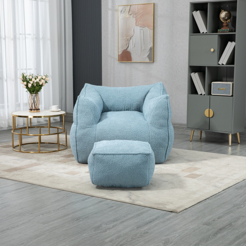 Bequemer Frottee-Sitzsack-OKWISH