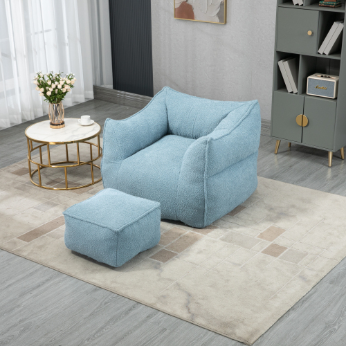 Bequemer Frottee-Sitzsack-OKWISH