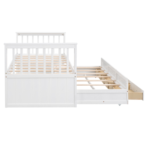 Einzelbett mit Ausziehbett-OKWISH