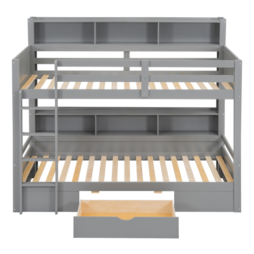 90x200cm Einzelbetten, Kinderbetten, Etagenbetten, Etagenbetten, mit Schubladen, mit Staufächern
