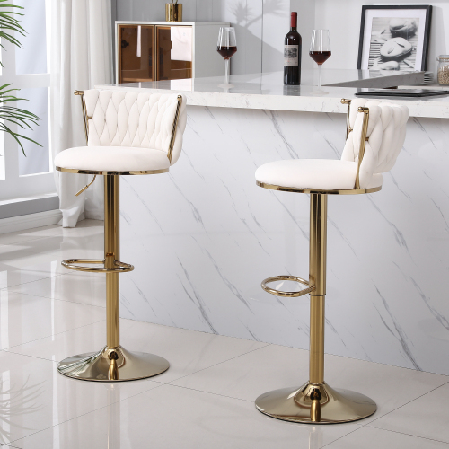 Barhocker im minimalistischen und modernen Design (2er-Set)-OKWISH