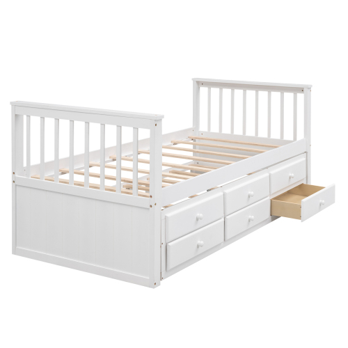 Einzelbett mit Ausziehbett-OKWISH