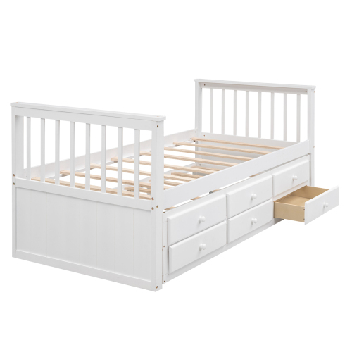 Einzelbett mit Ausziehbett-OKWISH
