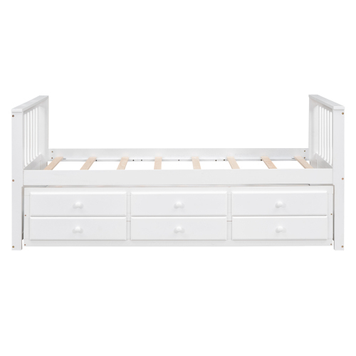 Einzelbett mit Ausziehbett-OKWISH