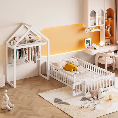 Kinderbettgestell aus Massivholz-OKWISH