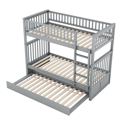 Etagenbett mit Ausziehbett-OKWISH