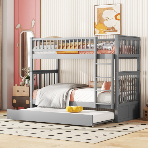 Etagenbett mit Ausziehbett-OKWISH