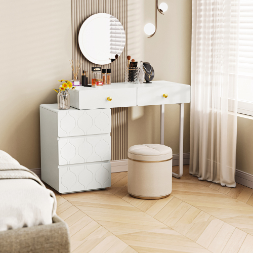 Schminktisch im minimalistischen Wave-Stil-OKWISH