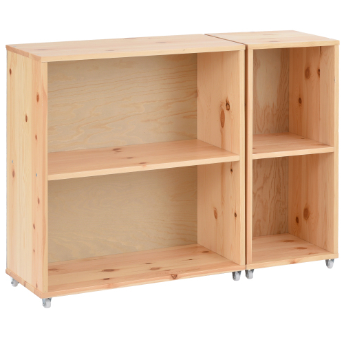 Etagenbett mit herausnehmbaren Schränken-OKWISH