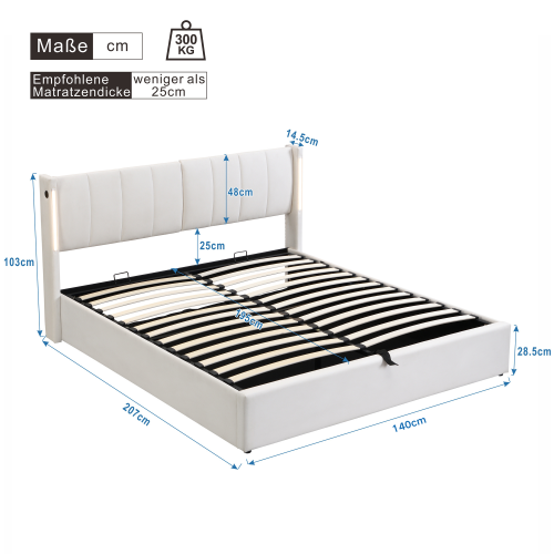Binaurales LED-Polsterbett-OKWISH