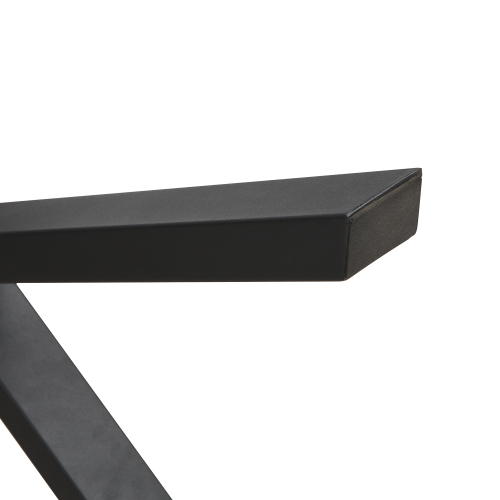 Rechteckiger Esstisch mit Kreuzbein-Design-OKWISH