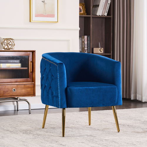 Verfügt über einen Stuhl mit Metallbeinen. bequemes Sofa-OKWISH