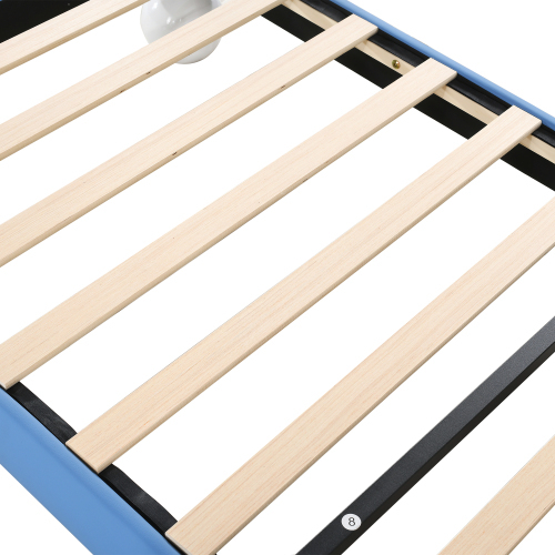 Polsterbett in Form von Wolken und blauem Himmel-OKWISH