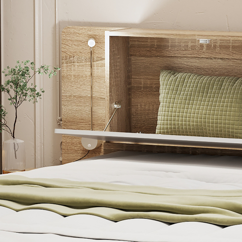 LED-Nachttisch-Bettsystem für Doppelbett-OKWISH