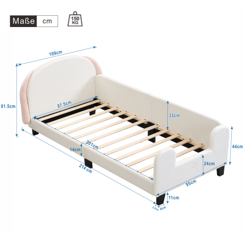 Kinderbett in Hasenform-OKWISH