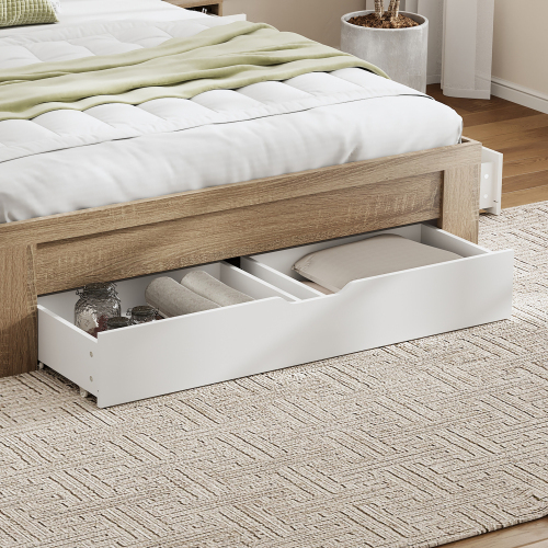 LED-Nachttisch-Bettsystem für Doppelbett-OKWISH