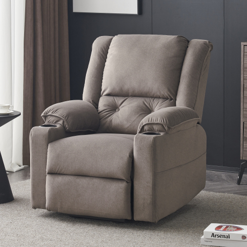 Elektrisch beheizter Massagesessel mit Stehhilfe-OKWISH