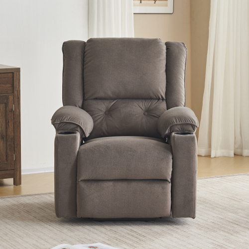 Elektrisch beheizter Massagesessel mit Stehhilfe-OKWISH