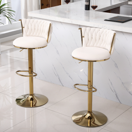 Barhocker im minimalistischen und modernen Design (2er-Set)-OKWISH