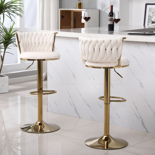 Barhocker im minimalistischen und modernen Design (2er-Set)-OKWISH