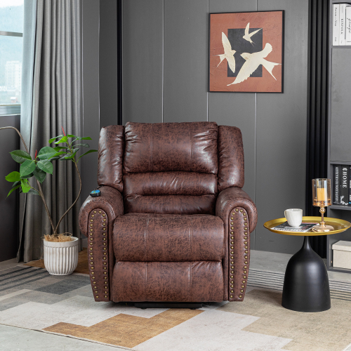 Elektrisch beheizter Massagesessel mit Stehhilfe-OKWISH