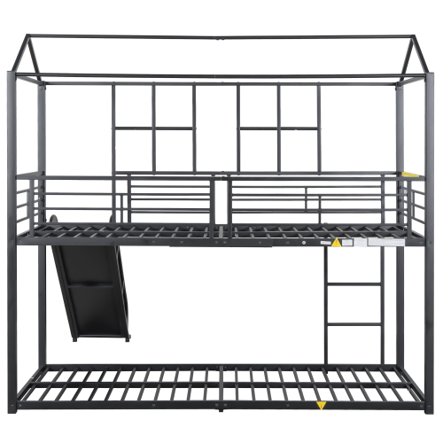 Etagenbett mit Eisenrahmen im Hausstil-OKWISH