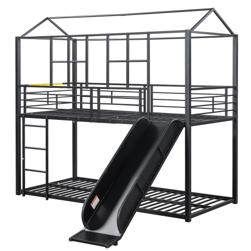 Etagenbett mit Eisenrahmen im Hausstil-OKWISH