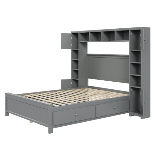 Doppelbett aus Massivholz-OKWISH