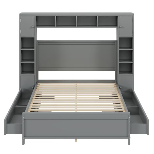 Doppelbett aus Massivholz-OKWISH