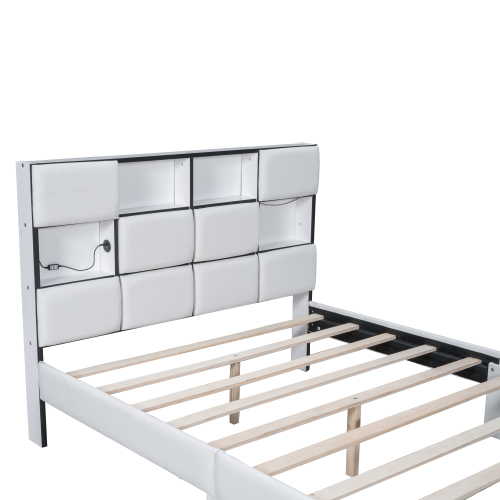 Flachbett, verstellbares Umgebungslicht, mehrere Ablagefächer an der Seite des Bettes, USB-Anschluss