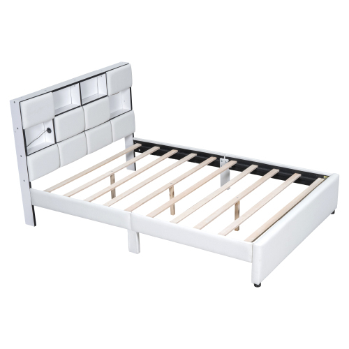 Flachbett, verstellbares Umgebungslicht, mehrere Ablagefächer an der Seite des Bettes, USB-Anschluss