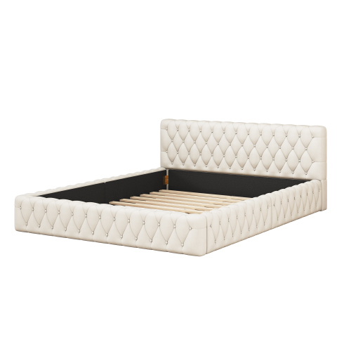 Polsterbett Jugend-Doppelbett, aus hautfreundlichem Velours