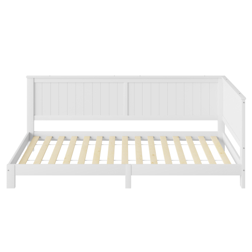 Schlafsofa 90*200 cm, Einzeltagesbett aus Holz, Kinderbett