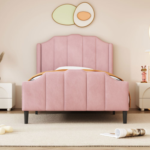Mit Samt gepolstertes Doppelbett für Teenager-OKWISH