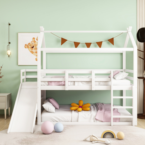 Erhöhtes niedriges Etagenbett für Kinder-OKWISH