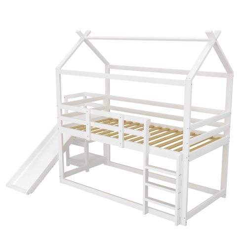 Erhöhtes niedriges Etagenbett für Kinder-OKWISH