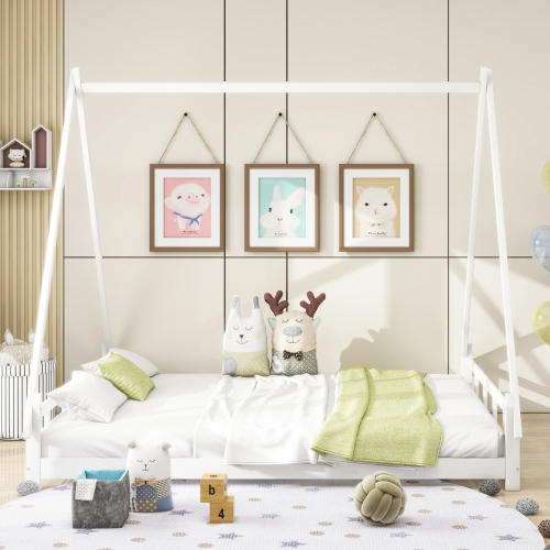Massivholz Kinderbett , Zeltbett, Hochbett, Jugendbett, Eltern-Kind-Bett, Massivholz Bettgestell
