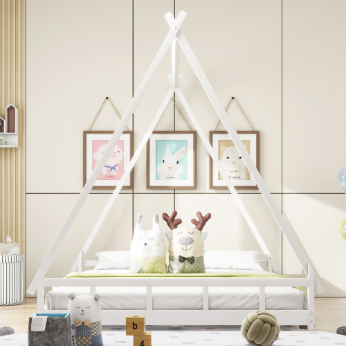 Massivholz Kinderbett , Zeltbett, Hochbett, Jugendbett, Eltern-Kind-Bett, Massivholz Bettgestell