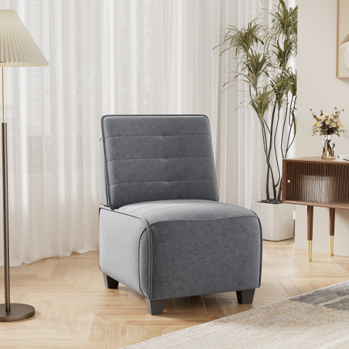 Einzelsofa, das zu einem Mehrpersonensofa kombiniert werden kann-OKWISH