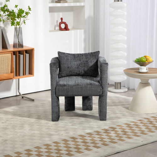 Moderner Chenille-Loungesessel-OKWISH